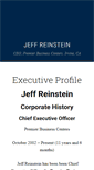 Mobile Screenshot of jeffreinstein.com